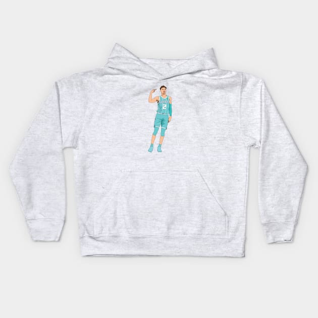 Lamelo Ball Kids Hoodie by xavierjfong